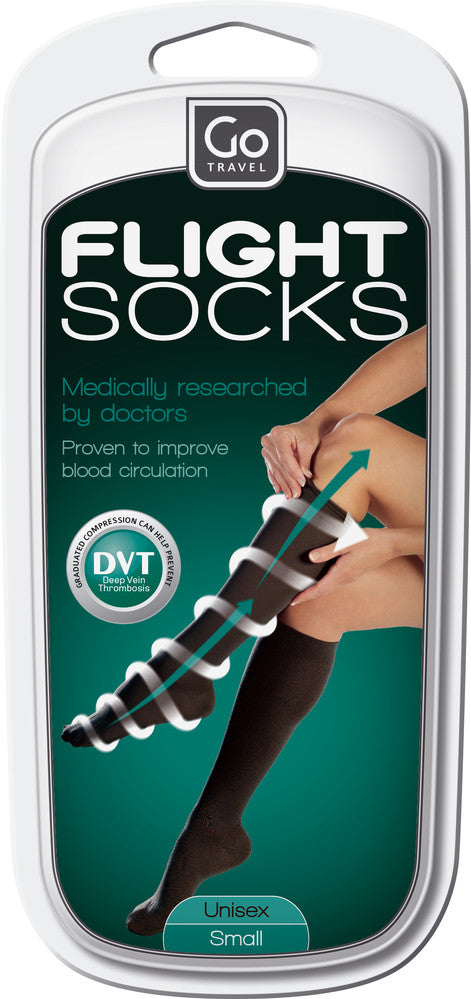 Go Travel Knee High 15-20mmHg Compression Socks